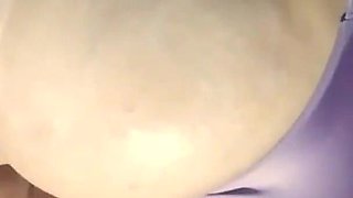 Housewife big butt getting a massage from husband Karina and Lucas
