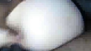 Black guy buttfucking my wife in her purple panties cc