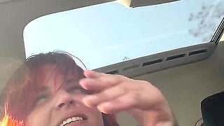 Licking Feet, Hard Face Slapping While Driving