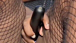 Stimulating My Clit with Powerful Wand Riding Mounted Dildo Creaming Orgasms