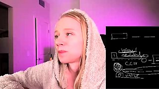 Amateur Blonde Teen Plays Solo with Toy Webcam Porn
