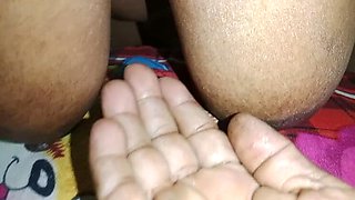 Tamil Homemade Cowgirl Aunty Oil Massage and Dirty Talk - Big Boobs Desi Bhabhi