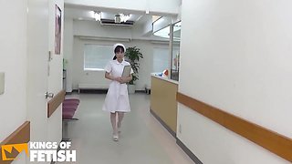 Dirty Nurse Sucks A Patient After Seducing Her Doctor And Getting Cunt Screwed