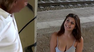July Johnson In 19 Year Old Teen 18+ Gets Fucked By Mature Man
