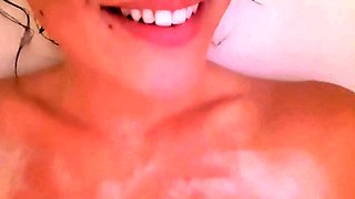 German Teen's Bathtub Masturbation ASMR