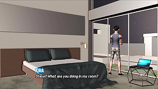 Max's Life Season 3 Cap 171 - Threesome and Double Blowjob in the Gym
