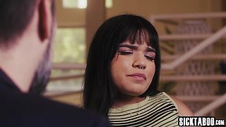 Naughty big arse Hispanic teenager gets fucked