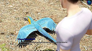 Cartoon fantasy with some steamy animated action featuring Loveskysan69real