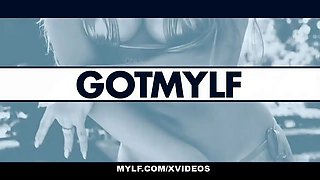 Mylf - hot figure cougar (Lexi Luna) with Big Tits rides a huge rod