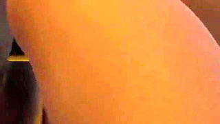 Interracial lesbian double dildo