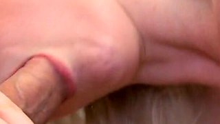 Big ass blonde Carly Rae fucked in the kitchen by Luke Hotrod