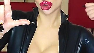 Loser JOI From Big Lipped Latex Goddess