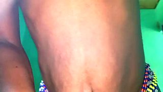 African Babe Gives Amazing Blowjob - Hardcore Action with Big Tits