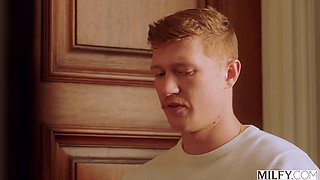 She adores making love with a bit younger guys