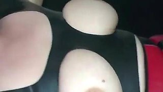 Latex Annabelle + Submissive Lisa in Creampie Gangbang Orgy