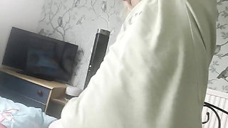 Blond Girlfriend Riding My Cock