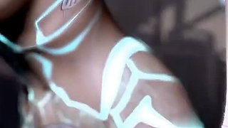 Sex Robot Fucked in the Bus POV