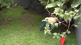 Stunning and curvy latina milf seduces her gardener and gets nailed for good