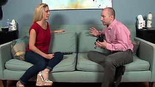 Blonde Foot Fetish on Cam