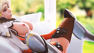 Compilation Of The Most Sexy Animation GIFs: Hot Beauties with 3D Boobs and Booties
