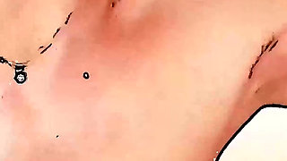 Sperm Drain 9. French MILF. Pee Drinking. Anal Creampie. Cartoon Effect.