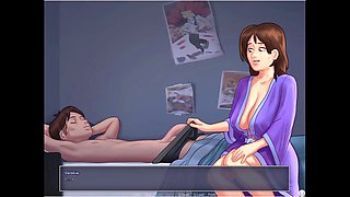 All the steamy moments with Debbie from Summertime Saga