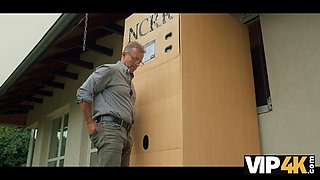 VIP4K. Dick blowing surprise from unfaithful fiancee ft. Mia De Vil  George Uhl: Porn