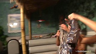 Busty blond MILF gets her hands on a thick dick