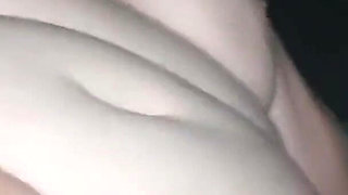 YoungEnglishBBW rubbing my clit back of my car