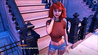 Off The Record Cute Red Head Girl In The Park Ep 7