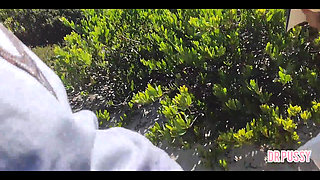 Pregnant Woman Is Abandoned by Her Husband and Masturbates a Stranger on the Beach Without Him Knowing Until She Gets All the Mi