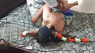 Telugu Aunty's Romantic Hardly Riding Cuming Fucking Sucking With Stepbrother