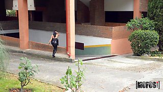 Gorgeous teen Giselle Montes horny POV video