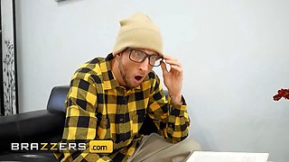 Haley spades is so amazed with chris scandal's enormous hard shaft that she rides him all afternoon - brazzers