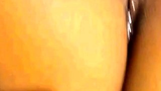 Ebony Amateur Ms. SJ Masturbates on Webcam - Part 2