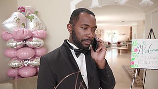 BBC bang for the beautiful bride who loves hard sex