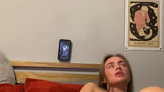 Tattooed horny goth moaning louder with every deep thrust