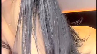 Latina loves giving Dildo performance for her boss