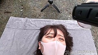 A 4X student with a standard deviation of 65, a genius prestigious university student cums outdoors in a recruitment suit while looking for a job. The extremely serious people are Junior High and High School and Vice President of the Student Council. Completely first shoot!