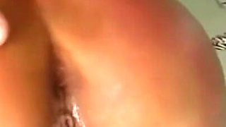 Hot blonde is at ease in threesomes