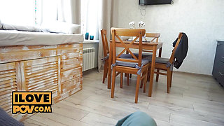Horny flirt Mirari Hub sucks your cock in cheating scene