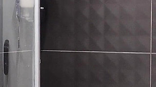 Busty Babysitter Takes a Shower.