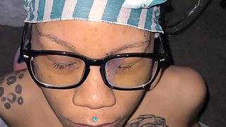 Ebony Starr Facial Compilation