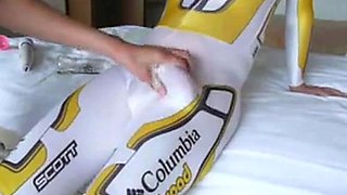 Cycle Suit Rub - Big Cock Handjob