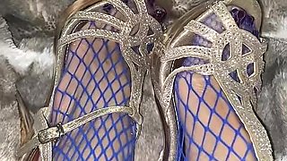 Melove's Compilation of Fishnet in High Heels