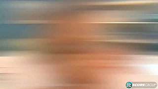 Leilani's big, black cock attack