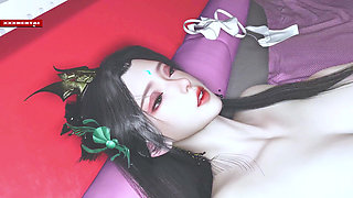 Beauty Virtual Queen of Bigboob Fantasy - 3D Animation Hentai