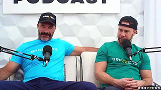 Brazzers Podcast Episode 10: Valentina Nappi Fucks Charles Dera and Seth Gamble - Big Tits Blowjob Cumshot Handjob