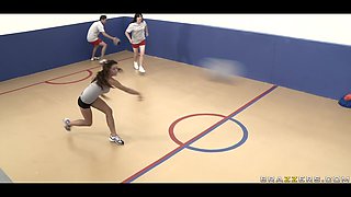 Dodgeball Dong With Johnny Castle, Stephani Moretti - Brazzers