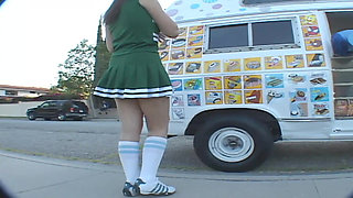 Ice cream dude fuck hot teen cheerleader